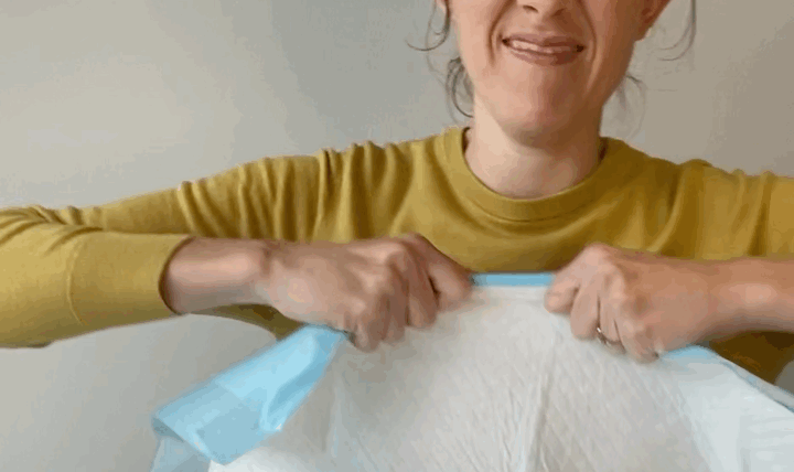 Eco-friendly alternative to single-use dog pee pads