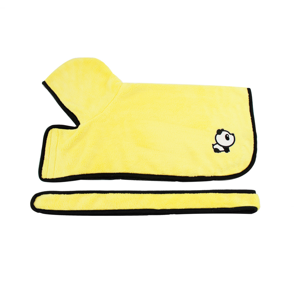 Super Absorbent Dog Bathrobe and Towel - Dry Paws